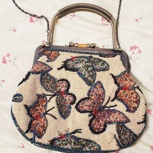 Vintage Butterfly Purse